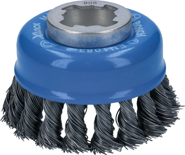 Bosch - X-LOCK - Heavy Serisi Metal İçin Burgulu Tel Fırça 75*0,5 mm ürün görseli 1