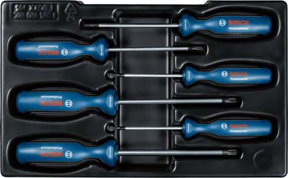 Bosch Profesyonel Torx Tornavida Seti 6 Parça ürün görseli 1