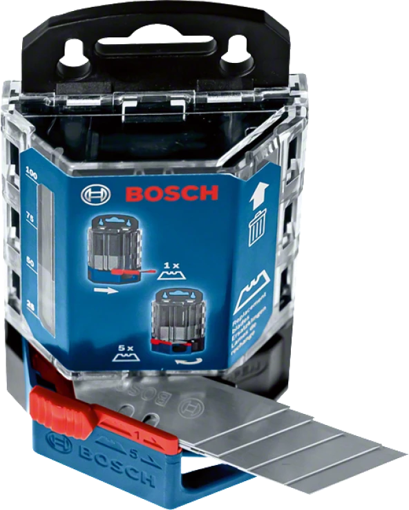 Bosch Profesyonel Maket Bıçağı Yedeği 50 Parça - Resim 2