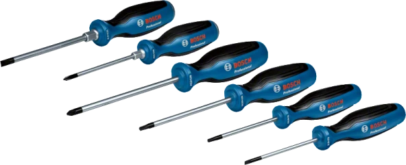 Bosch Profesyonel Tornavida Seti 6 Parça ürün görseli 1