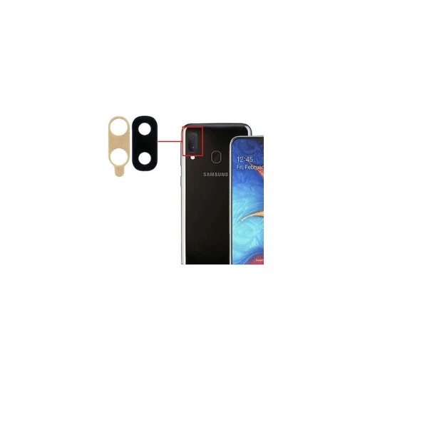 Samsung Galaxy A20e A202F İle Uyumlu Kamera Camı ürün görseli 1