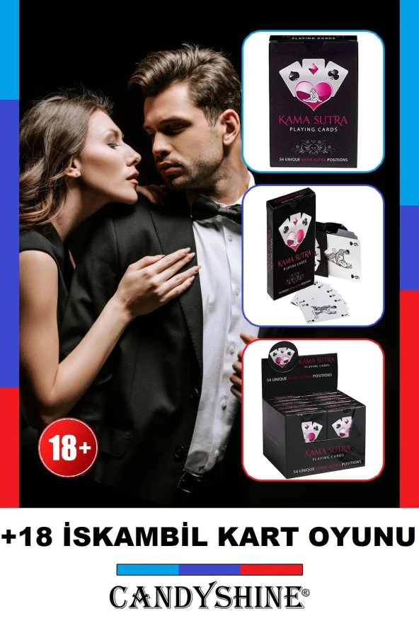 Kamasutra Pozisyon Oyun Kartları ürün görseli 1