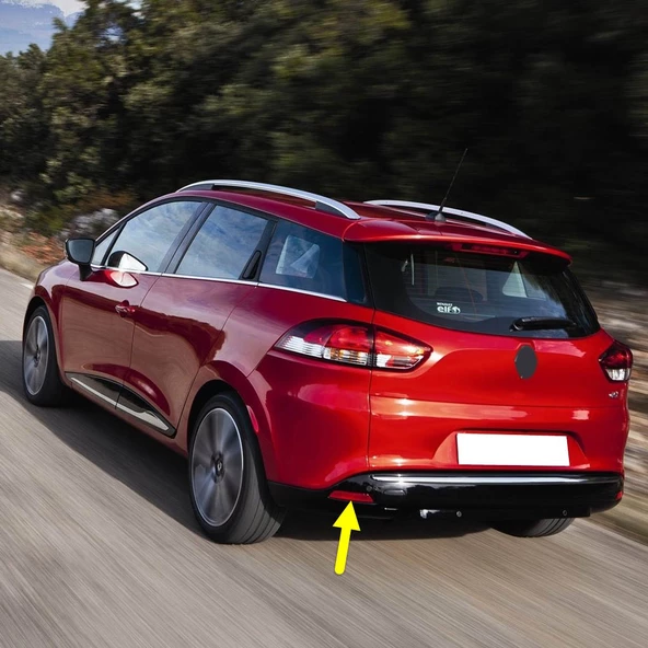 Renault Clio 4 ST Sport Tourer 2013-2019 Arka Tampon Sol Reflektör ürün görseli 1
