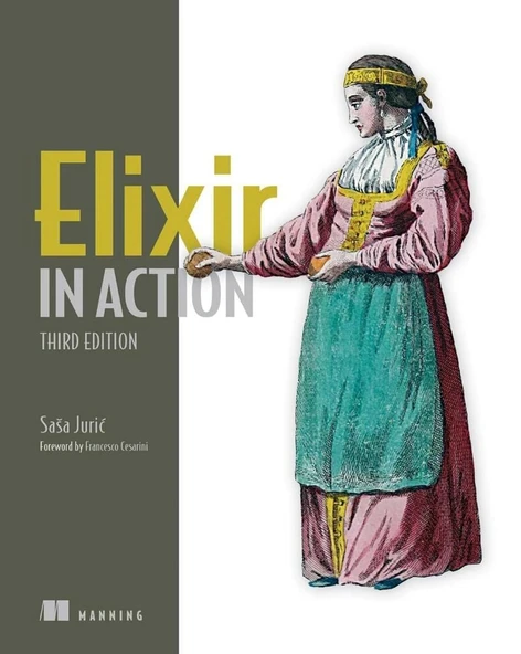 Elixir in Action 3rd Edition Saša Juric ürün görseli 1