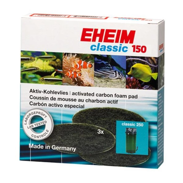 Eheim 2211 Classic 150 Karbonlu Yedek Sünger 3 Ad. ürün görseli 1