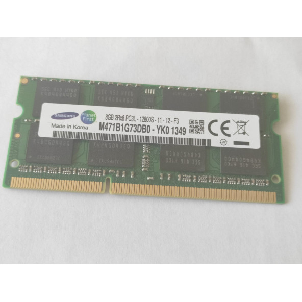 Samsung M471B1G73DB0-YK0 8 GB DDR3 1600 MHz Ram ürün görseli 1