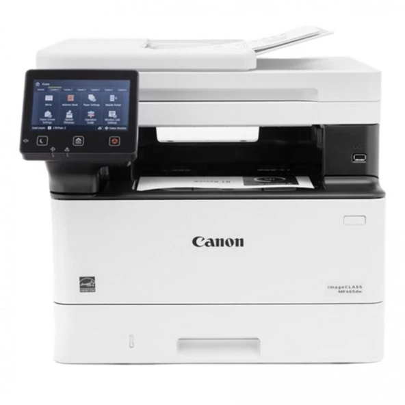CANON A4 MF465DW Çok Fonksiyonlu Faxlı Dublex Lazer Yazıcı Usb,Kablosuz ürün görseli 1