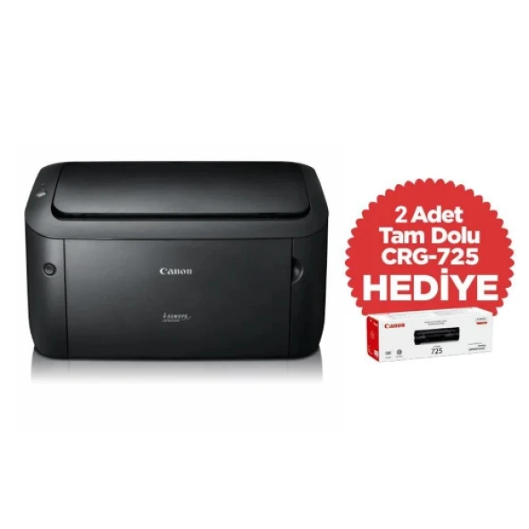CANON LBP6030B A4 Siyah Laser Yazıcı USB 2.0 Demo+2Tonerli ürün görseli 1