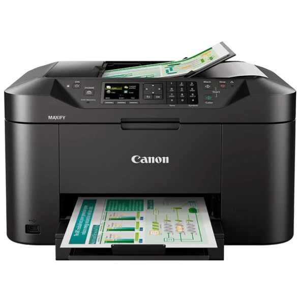 CANON A4 MAXIFY MB2150 Inkjet Yazıcı Tarayıcı Fotokopi Fax USB-Kablosuz ürün görseli 1