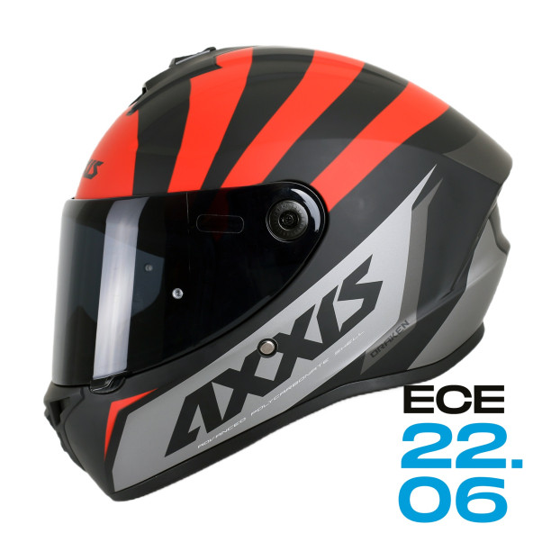 Axxis Draken Full Face Motor Kaskı - Resim 2