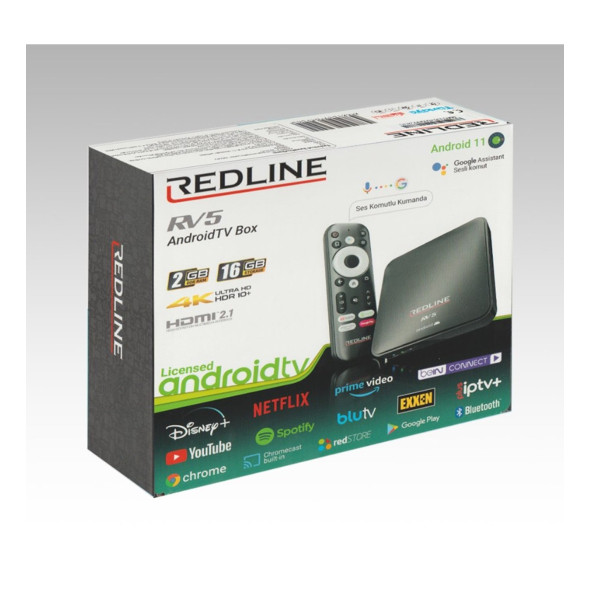 Redline RV5 16GB Android Tv Box - Resim 2