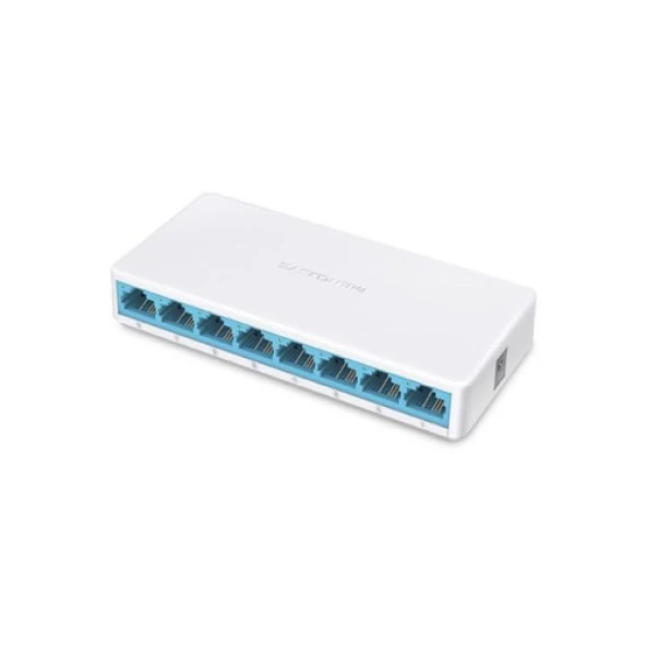 MERCUSYS 8port MS108 10/100 Yönetilemez Switch Desktop ürün görseli 1