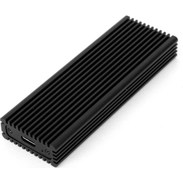 DARK Type-C DK-AC-DSEM4 NVMe M2 Alüminyum Harddisk Kutusu Siyah ürün görseli 1