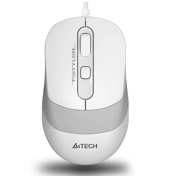 A4 Tech Fm10 Kablolu 1600 Dpı Beyaz Mouse ürün görseli 1