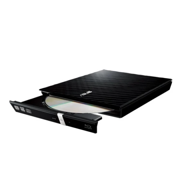 ASUS 8x SDRW-08D2S-U USB 2.0 Slim Harici DVD Yazıcı Siyah ürün görseli 1