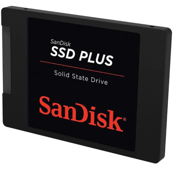 SANDISK 480GB SSD PLUS SDSSDA-480G-G26 530-445MB/s SATA-3 DİSK ürün görseli 1