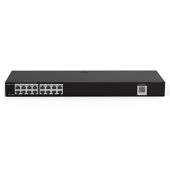RUIJIE 16port REYEE RG-ES216GC GIGABIT Yönetilebilir Switch RackMount ürün görseli 1
