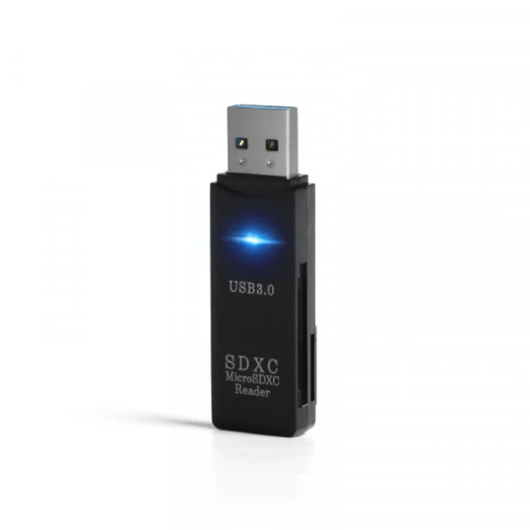 DARK UCR303 DK-AC-UCR303 USB 3.0 Siyah Harici Kart Okuyucu ürün görseli 1