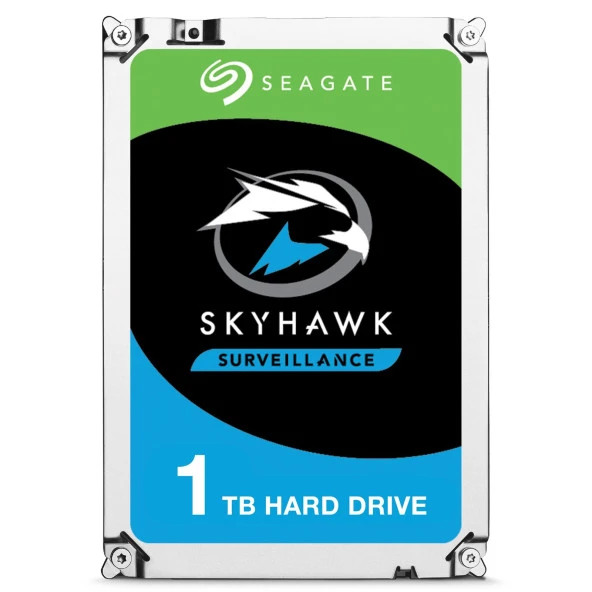 SEAGATE 3.5" 1TB SKYHAWK ST1000VX005 5900 RPM 64MB SATA-3 Güvenlik Diski ürün görseli 1