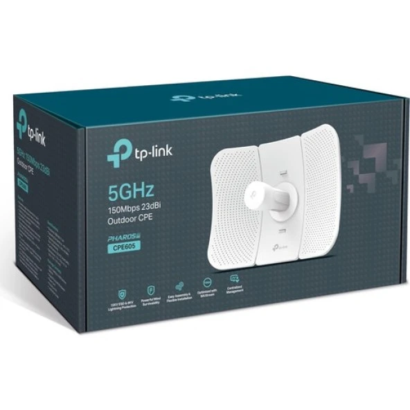 TP-LINK CPE605 5GHz 23dBi Outdoor CPE - Resim 2