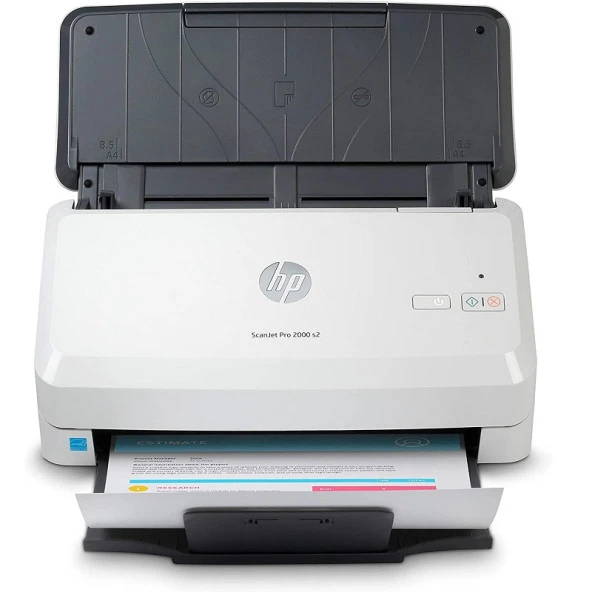 HP A4 Scanjet 2000 S2 6FW06A 35ppm Sayfa Beslemeli Döküman Tarayıcı ürün görseli 1
