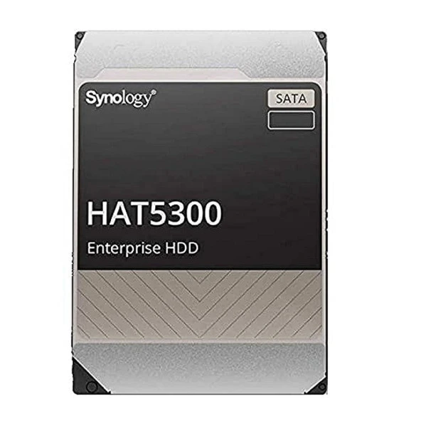 SYNOLOGY 3.5'' HAT5300-12T 12TB 7200RPM 256MB SATA-3 GÜVENLİK DİSKİ ürün görseli 1