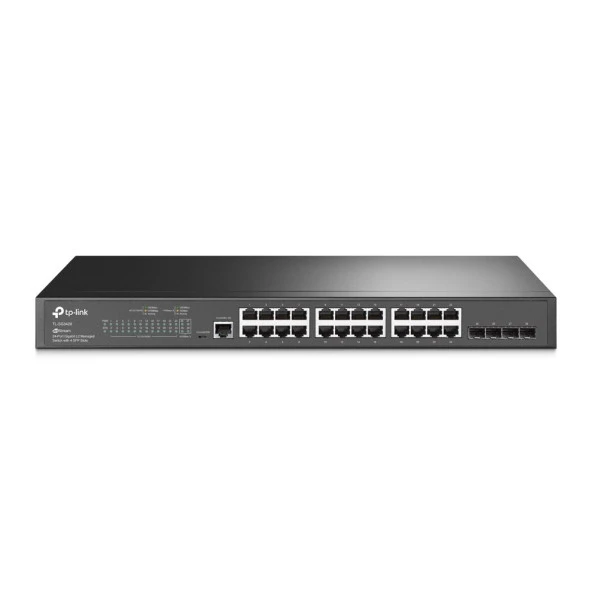 TP-LINK 24-PORT TL-SG3428 GIGABIT 4X-SFP YÖNETİLEBİLİR SWITCH ürün görseli 1