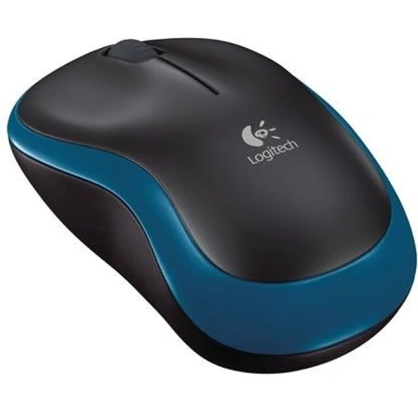 LOGITECH M185 KABLOSUZ 1000 DPI MAVİ MOUSE 910-002236 - Resim 3