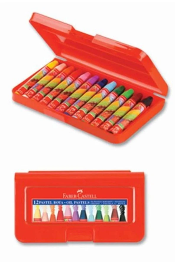 Faber-Castell Pastel Boya Çantalı 12 Renk 5281125112000 ürün görseli 1