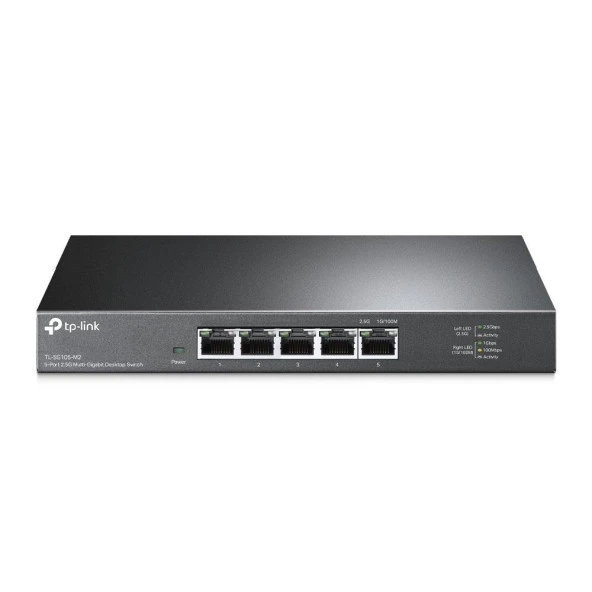 TP-LINK 5-PORT TL-SG105-M2 2.5-Gigabit Yönetilemez Switch ürün görseli 1