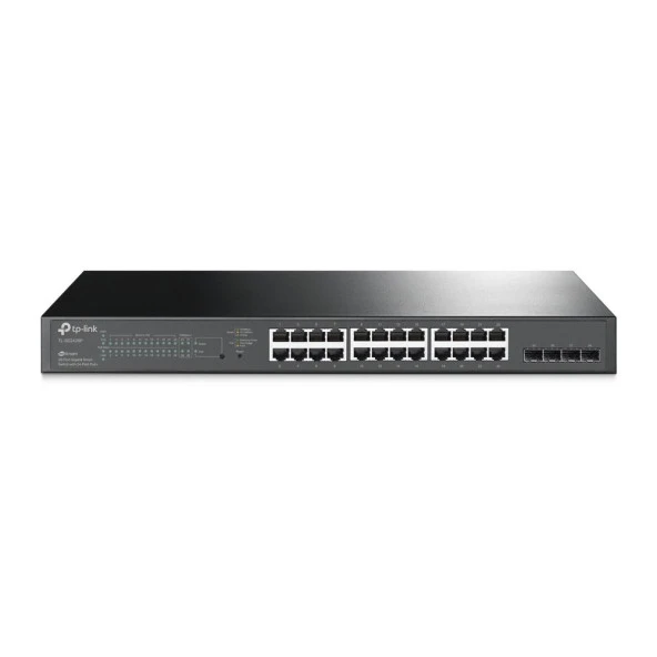 TP-LINK 24-PORT 250W FULL POE TL-SG2428P GIGABIT 4X-SFP YÖNETİLEBİLİR SWITCH ürün görseli 1