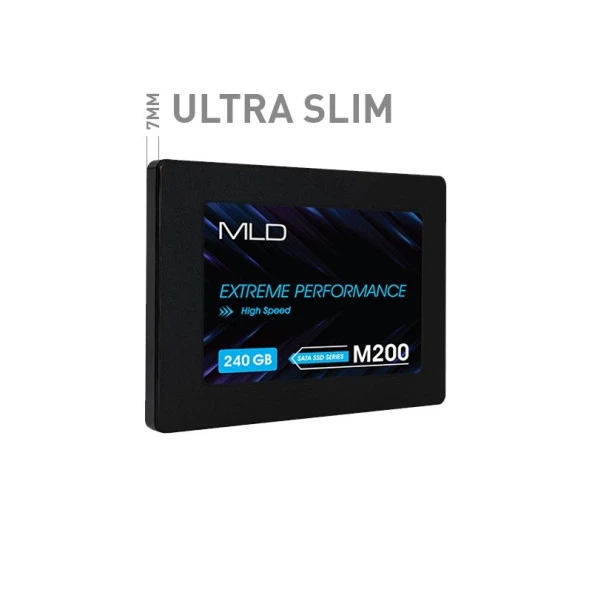 MLD 240GB M200 BM-MLD25M200S23-240 560- 520MB/s SSD SATA-3 Disk ürün görseli 1