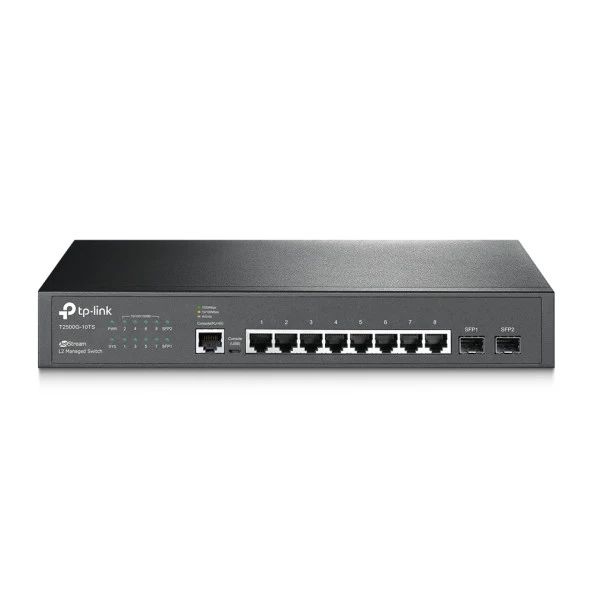 TP-LINK 8-PORT TL-SG3210 GIGABIT 2X-SFP YÖNETİLEBİLİR SWITCH ürün görseli 1