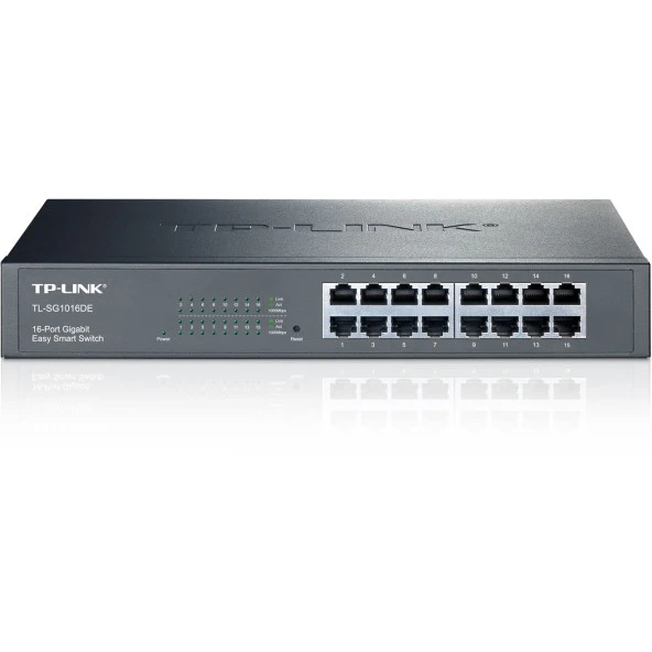 TP-LINK 16-PORT TL-SG1016DE GIGABIT YÖNETİLEBİLİR SWITCH ürün görseli 1