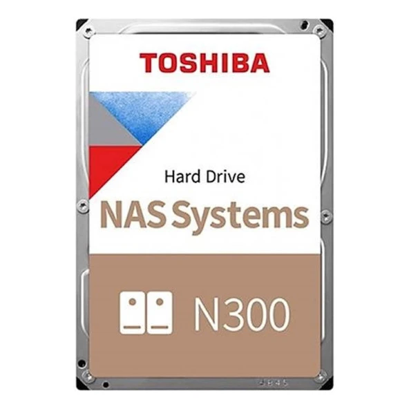 TOSHIBA 3.5" 4TB N300 HDWG440UZSVA 7200 RPM 256MB SATA-3 NAS Diski ürün görseli 1
