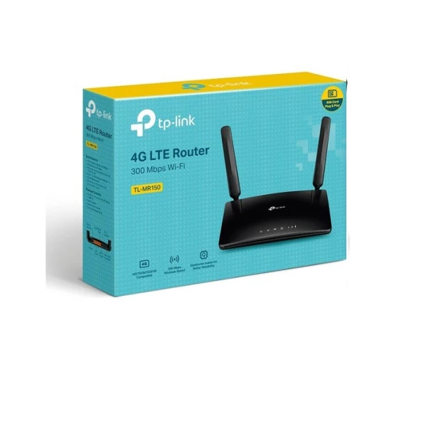 TP-Link TP-LINK TL-MR150 4G LTE Wi-Fi N Router - Resim 4