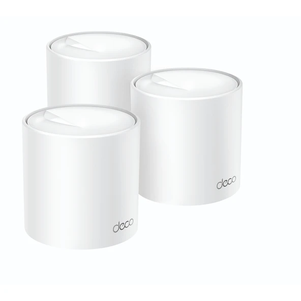 TP-LINK DECO X50 AX3000 WIFI-6 Router Dual Band 3lü paket ürün görseli 1