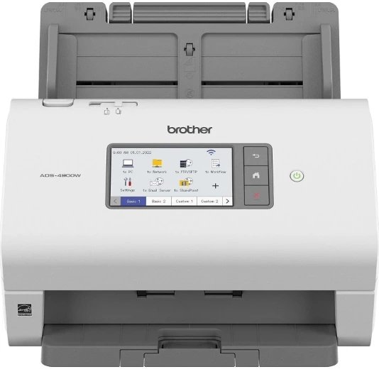 BROTHER A4 ADS-4900W 60PPM Dokuman Tarayıcı Kablosuz ürün görseli 1