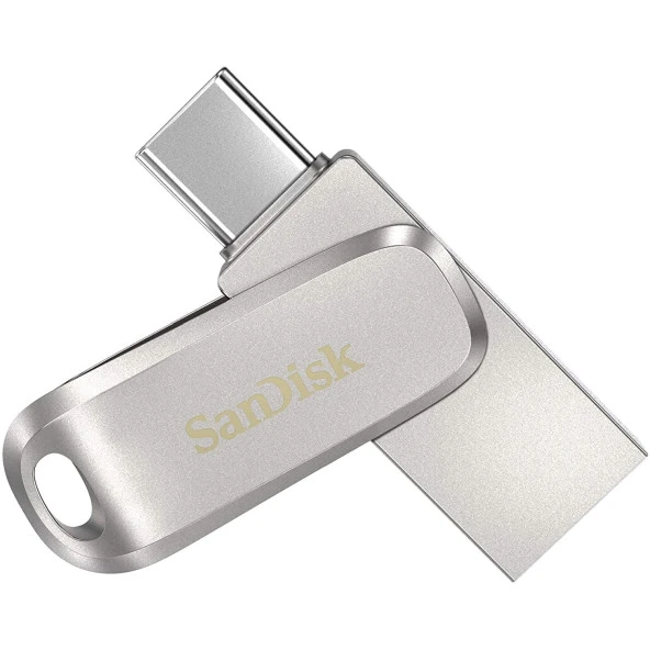 SANDISK 256GB Ultra Dual Drive Luxe SDDDC4-256G-G46 TYPE-C USB BELLEK ürün görseli 1
