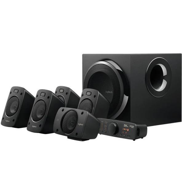 LOGITECH Z906 500W 5+1 SURROUND SES HOPARLÖR SIYAH 980-000468 ürün görseli 1
