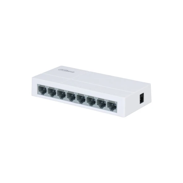 DAHUA 8-PORT PFS3008-8ET-L 10/100 Yonetılemez Swıtch ürün görseli 1