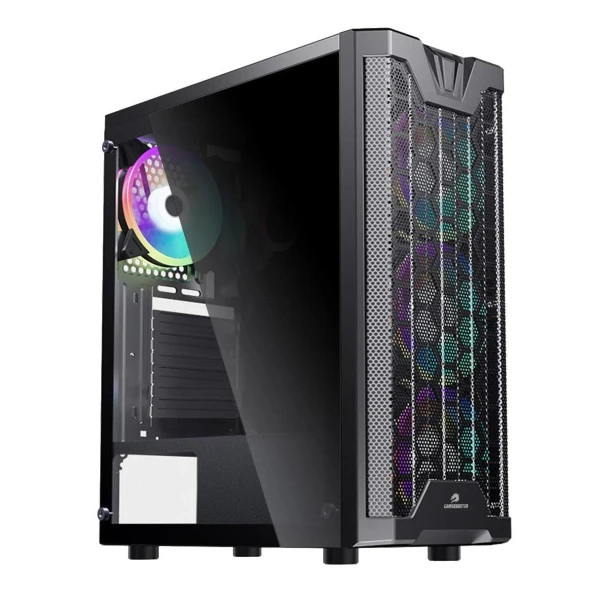 GAMEBOOSTER GB-F3101B Gaming Mid-Tower PC Kasası ürün görseli 1