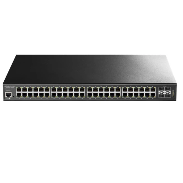 CUDY GS2048PS4-720W 48 Port Gigabit 4-SFP 10GBE 720w Full PoE Yönetilebilir Switch ürün görseli 1