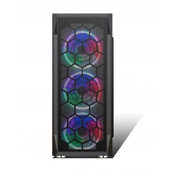 HIPER 500W ZOE 3-Fanlı Gaming Mid-Tower PC Kasası ürün görseli 1