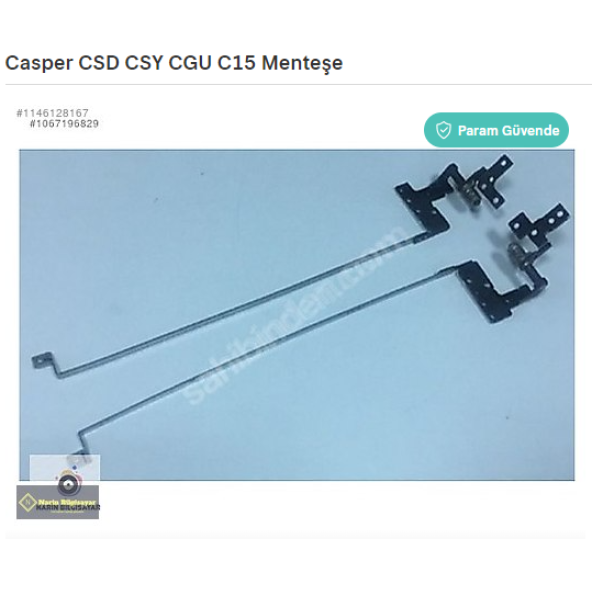 Casper CSD CSY CGU C15 Menteşe ürün görseli 1