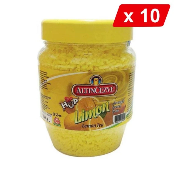 Altıncezve Granül Limon Aromalı İçecek Tozu 300 Gr - 10LU PAKET ürün görseli 1