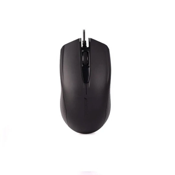 A4 Tech Op-760 Usb 1000 Dpı Siyah Mouse - Resim 3