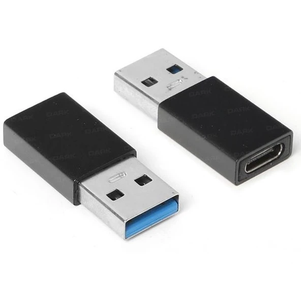 Dark USB3.0 Type-A - USB3.1 Type-C Dişi  Dönüştürücü ürün görseli 1
