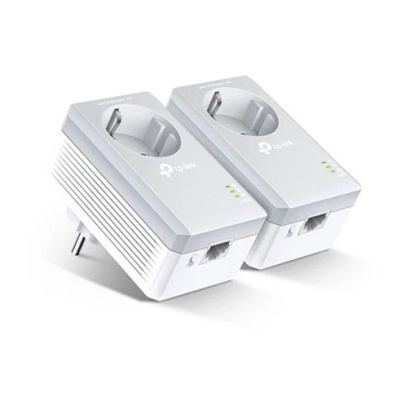 Tp-Lınk Tl-Pa4010p Kıt Av600 Powerline Adapter With Ac Pass Through ürün görseli 1