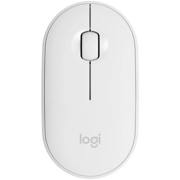 Logıtech Pebble Mouse 2 M350s 910-007013 Bluetooth 1000Dpı Beyaz ürün görseli 1